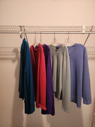 #166 Lot Of 5 Cashmere Sweaters