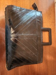 #173 Eel Skin Purse.  Like New