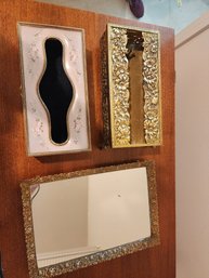 #179 Kleenex Boxes And Vanity Table Mirror