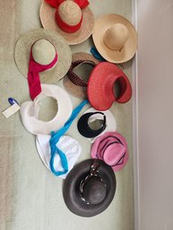 #214 Huge Lot Of Ladies Sun Hats