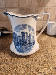 #247 Ragland Castle Pitcher Transfer Ware