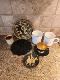 #268 The Black And Gold Porcelain Collection