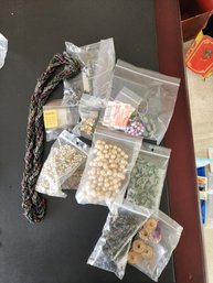 #276 Large Lot Of Beads And Jewelry Making Items
