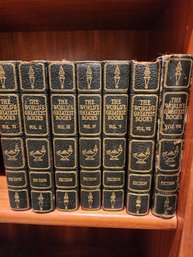 #298 1910 Antique S The Worlds Greatest Books 7 Volume Set