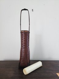 #28  Award Winning Museum Quality Bamboo Vessel By Ushy Noguchi