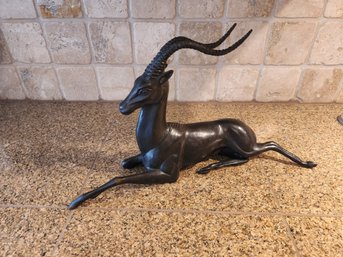 #42 Beautiful Bronze Mid Century Modern Gazelle