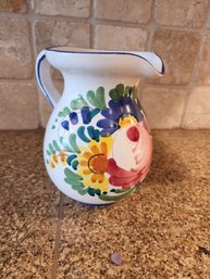 #54  Hand Painted Italian Pitchr