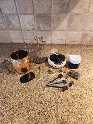 #56 Copper Cup, Cute Japanese Porcelain Trinket Dish And More