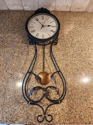 #58 Howard Miller Wall Clock Battery Operated