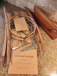 #62 Sewing American Garment Fitting Machine With Instructions From 1854