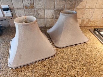 #69 Matching Set Of 2 LAMP SHADES