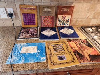 #99  LOT OF 9 BOOKS ON SEWING AND CRAFTS