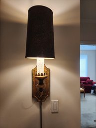 #145 BEAUTIFUL  FRENCH ELECTRIC WALL SCONCE  ONE OF 2