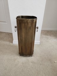 #150 BRASS VINTAGE UMBRELLA STAND