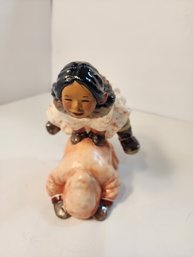 #167  ALLAN JOHNSON LEAPFROG FIGURINE FROM 1996