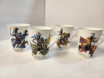 #192 Royal Kendal Coffee Mugs Set Of 4