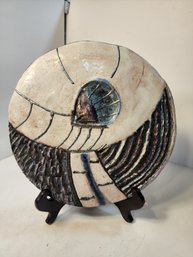 #213 Round Custom Studio Pottery Wall Art