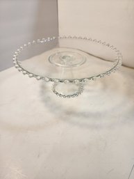 #47 Candlewick Vintage Cake Plate