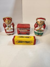 #83 Lot Of Vintage Tins