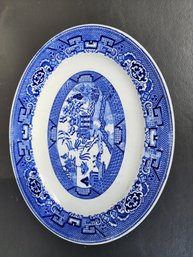 #121  Homer Laughlin Blue Willow 12' Platter