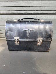 #1135 Mid Century American Thermos Lunch Box