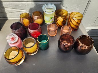 #147  Large Lot Of Candle Votives All In  Very Nice Condition