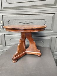 #159 Custom Made Solid Wood Vintage Side Table 24x20h
