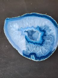 #162 Blue Geode Polished