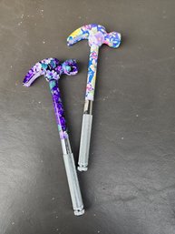 #164 2 'girl' Small Hammers With Screwdrivers Inside
