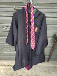 #168 From London, Harry Potter Gryffindor Quality Cloak And Tie Size Xxs
