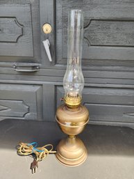 #181 Electrified Antique Ships Lantern From Underwriters Labritories