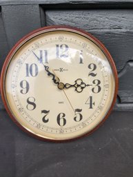 #201 Howard Miller Vintage Wood Wall Clock