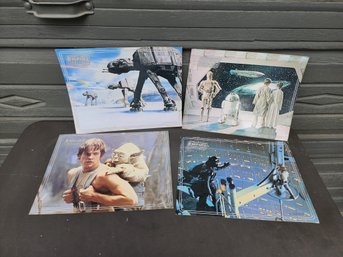 #206 4 Vintage 1981 Star Wars Photos