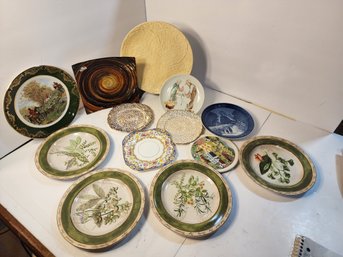 #225 Large Lot Of Beautiful And Unique Plates