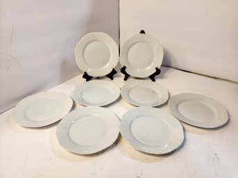 #230 8 6 Inch Bavarian Bread Plates