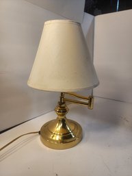 #239 Small 16' Brass Table Lamp