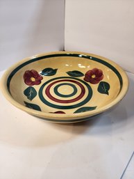 #55 Large Vintage Watt  Pottery Bowl