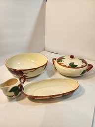 #86  Franciscan Apple Ware Serving Pieces