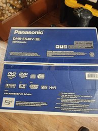 #125 Panasonic New In Box Vintage DVD Player VS40V