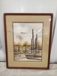 #34 COUG MILLER ORIGINAL PAINTING SIGNED