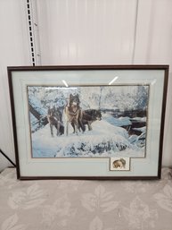 #59EM SIGNED LIMITED EDITION PRINT BY MEL DOBSON 'A CLOSER LOOK' 46/400