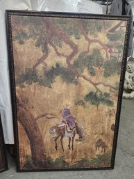 #110 ASIAN PRINT ONE IN A SET OF 3  MEMORY OF KYOTO BY AUGUSTINE BY ETHAN ALLEN