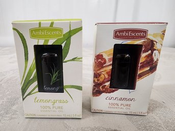 #37 2 NEW ESSENTIAL OILS, CINNAMON AND LEMONGRASS