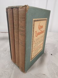 #41 ANTIQUE 3 VOLUME  SET 'KRISTIN LABRAUSDATTER ' THE MISTRESS  OF HUSABY