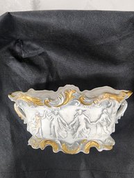 #106 VINTAGE PORCELAIN FRENCH JARDENIER