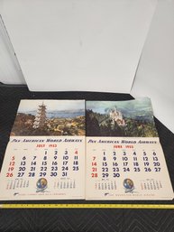 #222 JUNE AND JULY 1953 PAN AM POSTERS