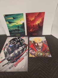 285# Starwars And Marvel Movie Advertisement Posters