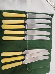 #87 SHEFFIELD BAKELITE KNIFE SET
