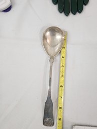#81 CHRISTIAN HEISE DANISH SILVERMASTER ANTIQUE  STERLING  SPOON
