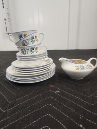 #142 SAXON CHINA TEA SET.